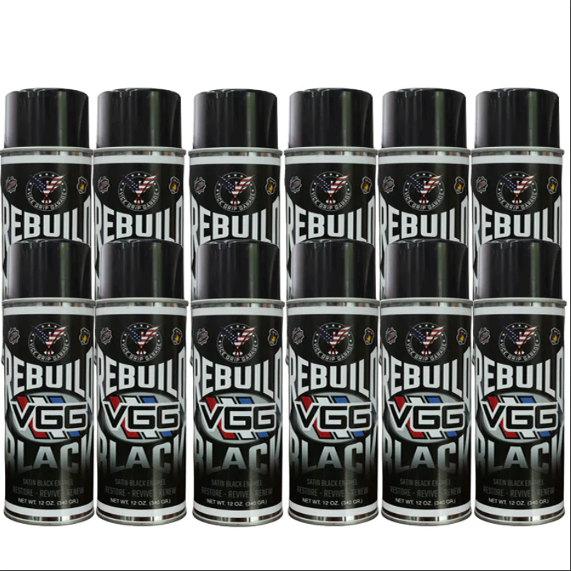 Rebuild Black – VGG High-Temp Satin Enamel - Image 3
