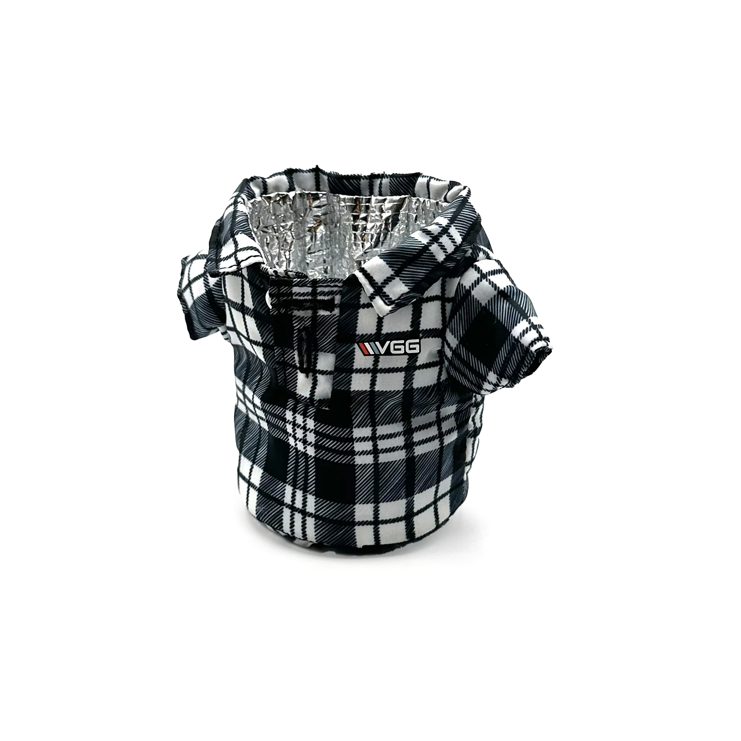 VGG Flannel Coozie (Red or Black) - Image 3