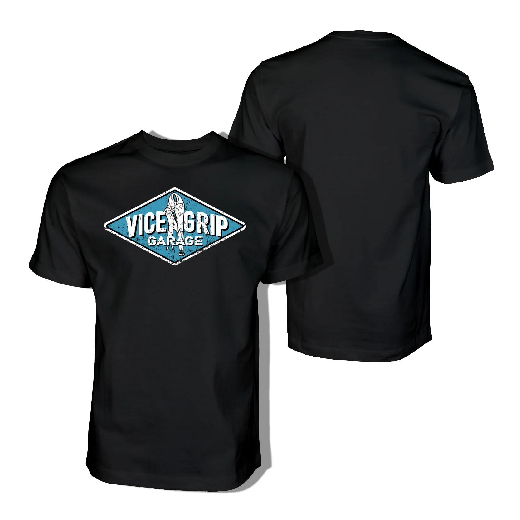 Vice Grip Garage Blue Sign Shirt