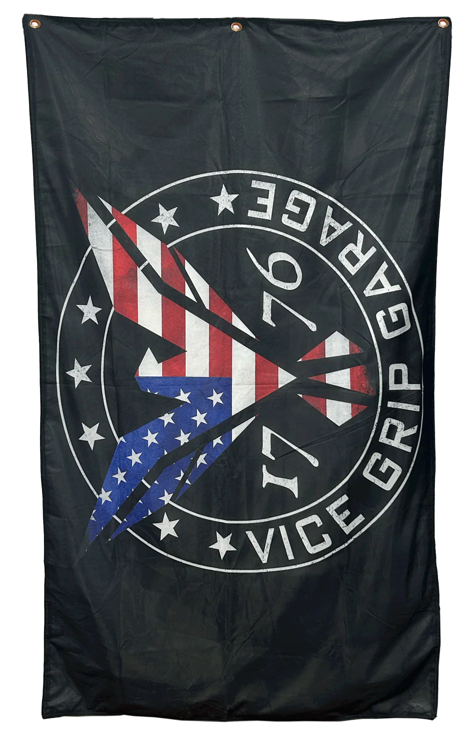 Vice Grip Garage Patriotic 1776 Flag